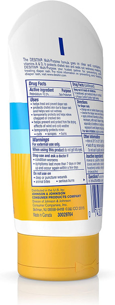 Desitin Skin Protectant And Diaper Rash Ointment Multi-Purpose With Vitamins A & D, Travel Size, 3.5. Oz Tube