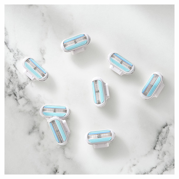 Gillette Venus Smooth Womens Razor Blade Refills, 8 Count, Lubracated to Protect the Skin from Irritation