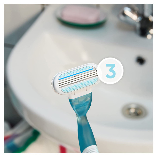 Gillette Venus Smooth Womens Razor Blade Refills, 8 Count, Lubracated to Protect the Skin from Irritation