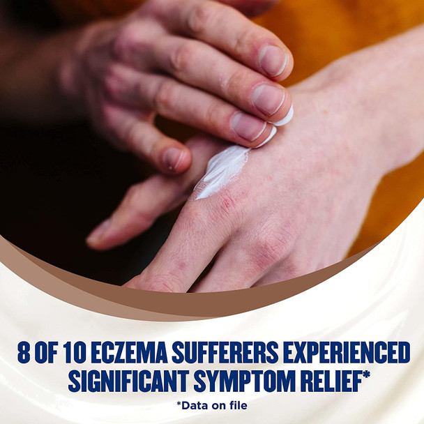 Gold Bond Medicated Eczema Relief Skin Protectant Cream, 8 oz., With 2% Colloidal Oatmeal
