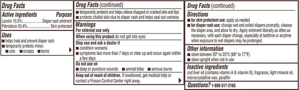 A+D Original Diaper Rash Ointment, Skin Protectant With Lanolin and Petrolatum, (Packaging May Vary) Cream 16 Ounce (Pack of 1)