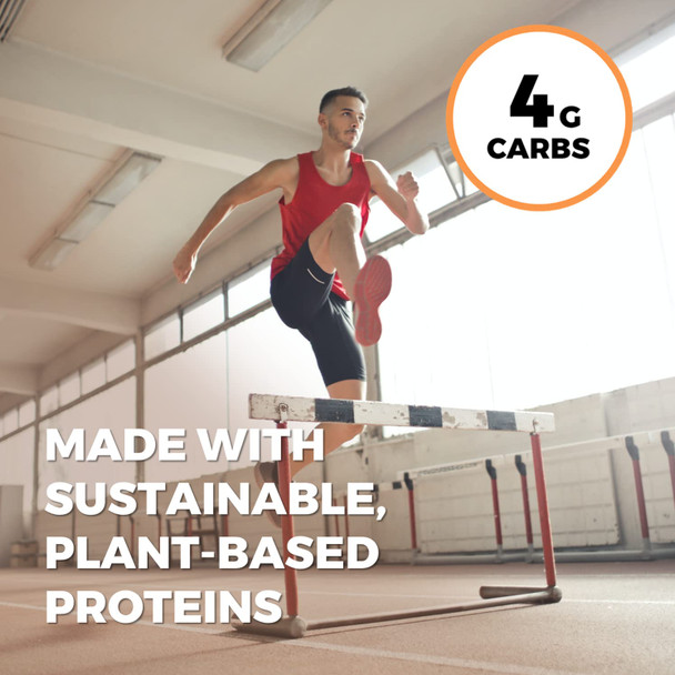 Growing Naturals Organic Rice Protein Powder - 15g Plant Protein, 2.8G BCAA - Low-Carb, Low-Sugar, Non-GMO - Vanilla Blast, 16.4 Ounce (Pack of 1)