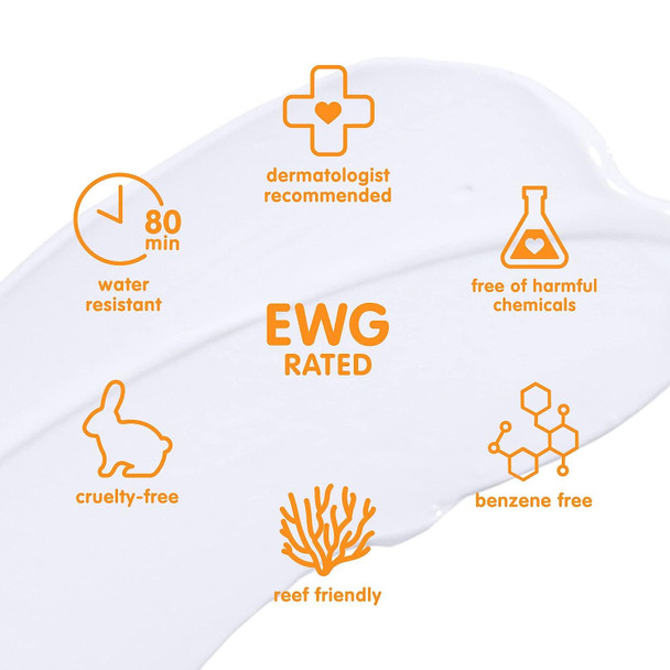 Thinkbaby SPF 50+ Baby Sunscreen, 3 Oz.  Safe, Natural Mineral Sun Cream for Babies - Water Resistant, Broad Spectrum UVA/UVB Sun Protection  Vegan Sunscreen for Kids