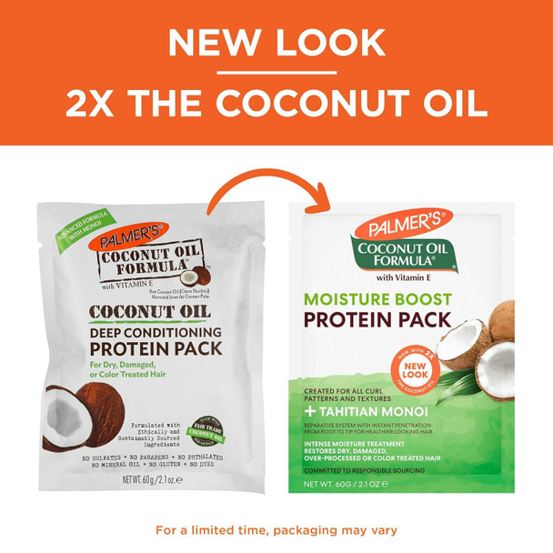 Palmer's Coconut Formula Moisture Boost 2.1 Oz. Protein Pack