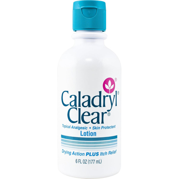 Caladryl Clear Topical Analgesic/Skin Protectant, Lotion, 6 oz.