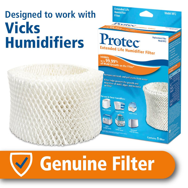ProTec Humidifier Replacement, Multi, 1 Count  Designed for Vicks Cool Mist Humidifiers and Other Models