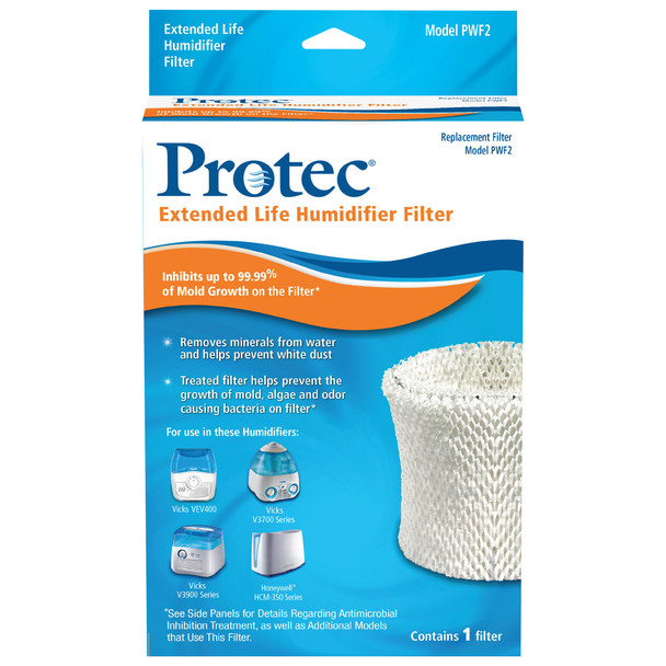 ProTec Humidifier Replacement, Multi, 1 Count  Designed for Vicks Cool Mist Humidifiers and Other Models