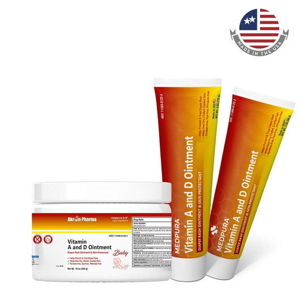 Vitamin A and D Ointment Skin Protectant