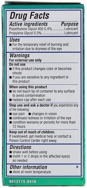 Systane Gel Drops Lubricant Thicker Eye Gel, Anytime Protection, .33-FL OZ (1 Pack)