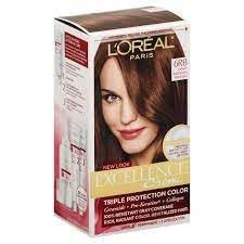 L'Oreal Excellence Creme Triple Protection Hair Color, Light Reddish Brown (Warmer) [6RB] 1 Each