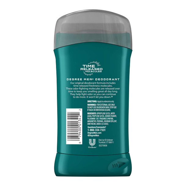 Degree Men Deodorant Stick Intense Sport 48 Hour Protection 3 oz
