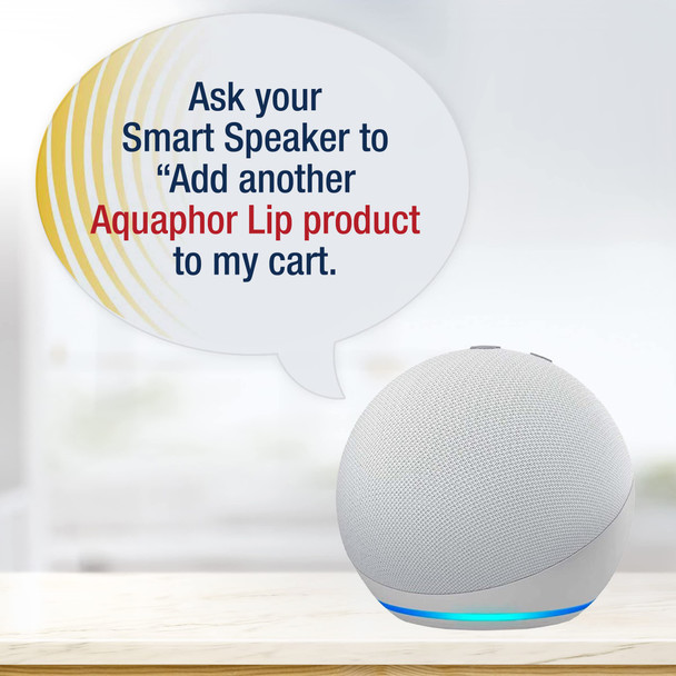 Aquaphor Lip Protectant - Broad Spectrum SPF 30 - Soothe Dry, Chapped Lips - .35 oz. Tube