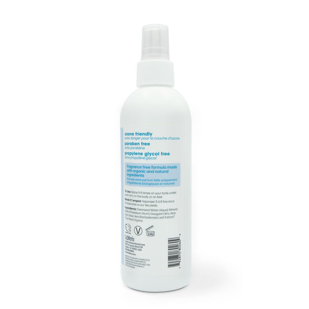 Lafe's Natural Deodorant | 8oz Aluminum Free Natural Deodorant Spray for Women & Men | Paraben Free & Baking Soda Free with 24-Hour Protection | Unscented