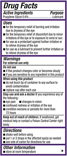 Systane Lubricant Eye Drops Complete Optimal Dry Eye Relief Fast-Acting 10mL