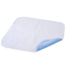 Essential Medical Supply Quik-Sorb 36" x 54" Quilted Birdseye Cotton Reusable Underpad - Extra Large Waterproof Incontinence Bed Pads for Adults, Washable and Reusable with Birdseye Cotton Topsheet