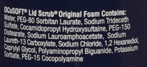 Ocusoft Lid Scrub Eyelid Cleanser Mild Moderate Refresh Soothing Relief 1.68oz