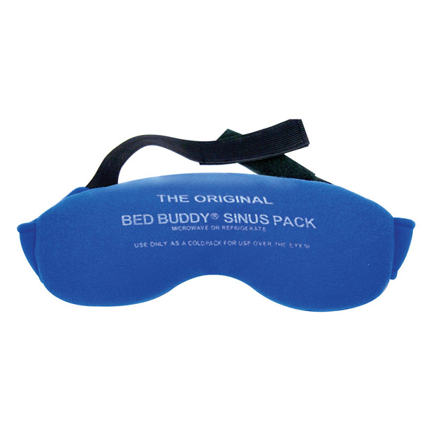 Bed Buddy Sinus Headache Relief Mask - Heated Eye Mask and Cold Eye Mask - Stye Eye Compress and Eye Heating Pad, For Headaches, and Migraine Relief, Blepharitis Treatment
