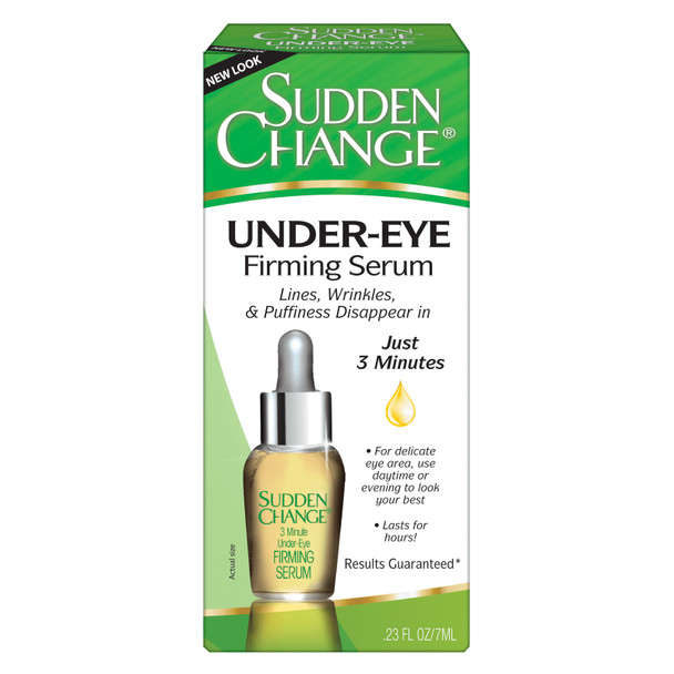 Sudden Change 3 Minute Under Eye Firming Serum Lines Wrinkles Puffiness 0.23oz