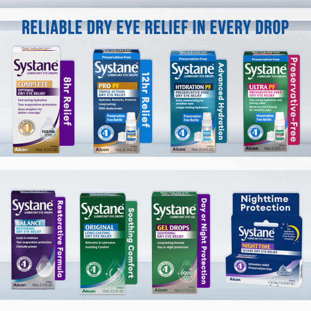 Systane Complete Lubricant Eye Drops, 10 ml