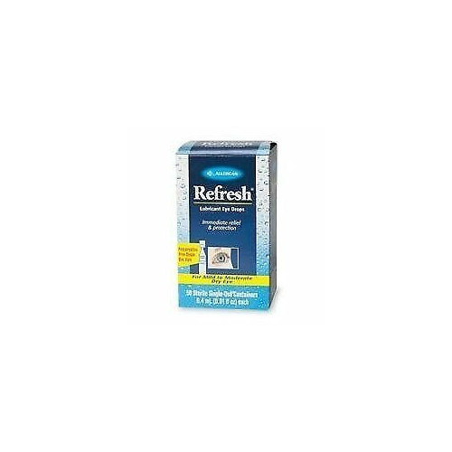 Refresh Plus Preservative Free Lubricant Eye Drops Moisturizing Relief 30 Count