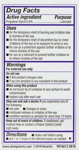 Systane Lubricant Eye Drops Complete Optimal Dry Eye Relief Fast-Acting 0.17 oz