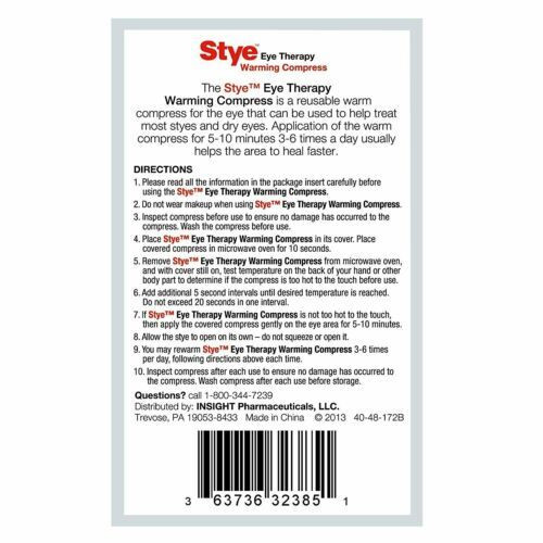 Stye Eye Therapy Warming Compress Effective Relief for Stye and Soothes Dry Eyes