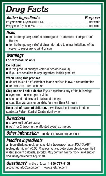 Systane Ultra Eye Drops 10 Ml