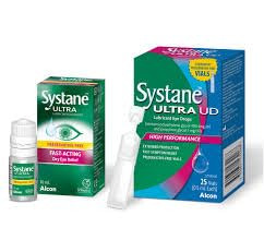 Systane Ultra Lubricant Eye Drops, Artificial Tears for Dry Eye, Twin Pack, 10-mL Each