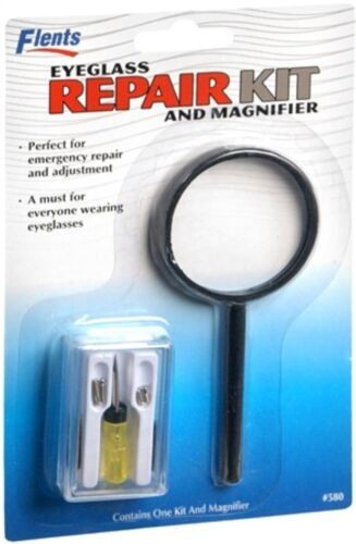 Flents Eyewear Repair Kit & Magnifier Perfect Emergency Repair Adjustments 1ct