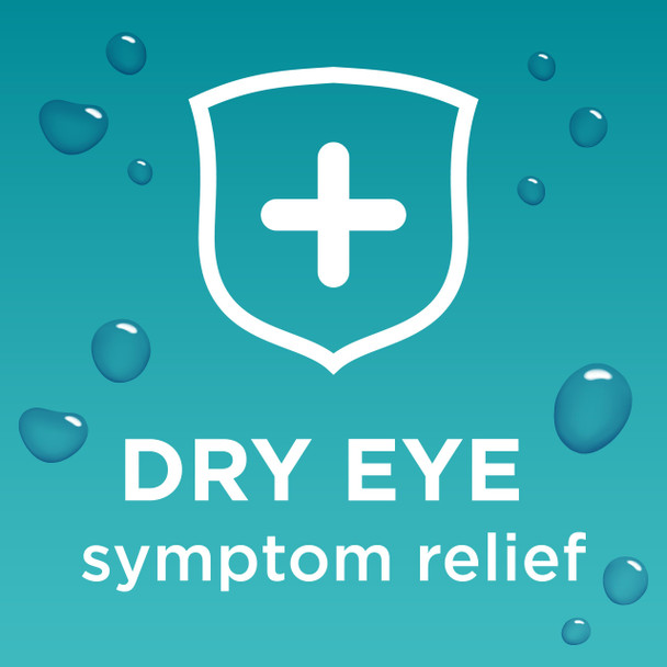 BLINK Tears Lubricating Eye Drops, Moisturizing & Soothing for Mild to Moderate Dry Eyes, with Hyaluronate, Reduces Discomfort, Long-Lasting Hydration, Soothes & Moisturizes, 0.5 Fl Oz