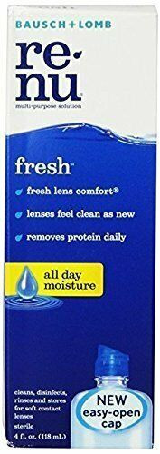 Bausch + Lomb Renu All Day Moisture Multi Purpose Eye Contact Lens Solution 4 Oz