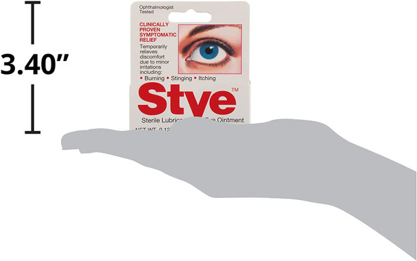 Stye Sterile Lubricant Eye Ointment - 1/8 Oz