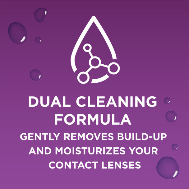 Blink-N-Clean Contact Lens Drop, Rewetting Drops for Soft & RGP Contact Lenses, Instantly Moisturizes, Removes Lens Build-Up, Cleans Lenses and Hydrates Eyes During Wear, 0.5 Fl Oz