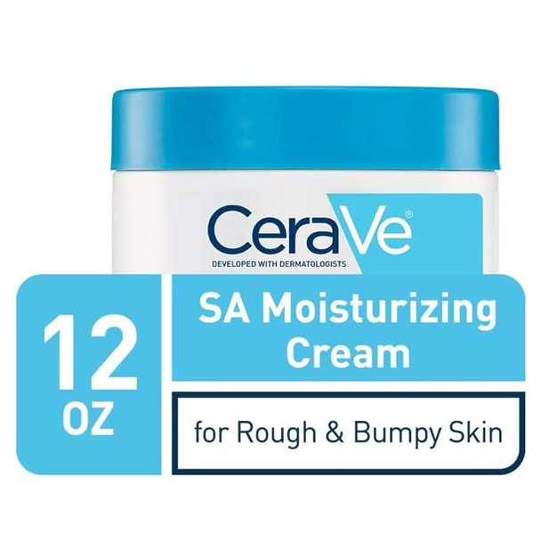 CeraVe Renewing SA Cream Duo - Hypoallergenic, Fragrance-Free, 24oz Total