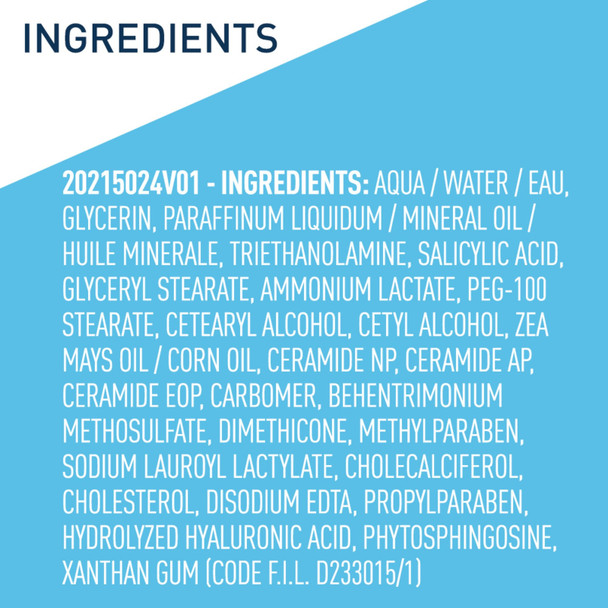 CeraVe SA Lotion for Rough and Bumpy Skin with 3 Essential Ceramides 8 Ounces