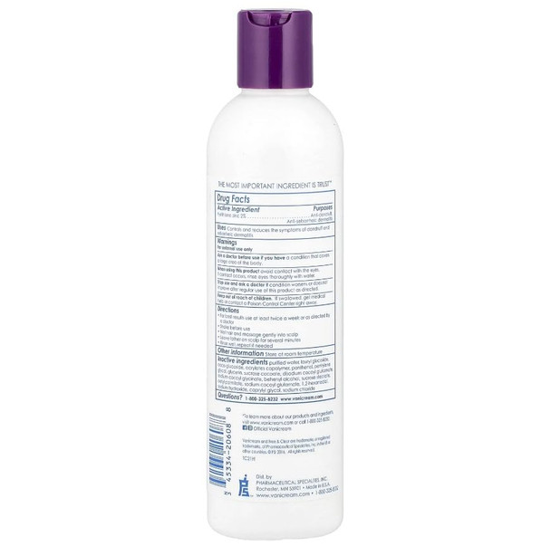 Vanicream Anti-Dandruff Shampoo 8oz