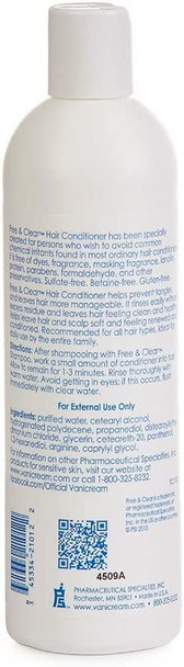 Vanicream Hair Conditioner 12 Fl. Oz.