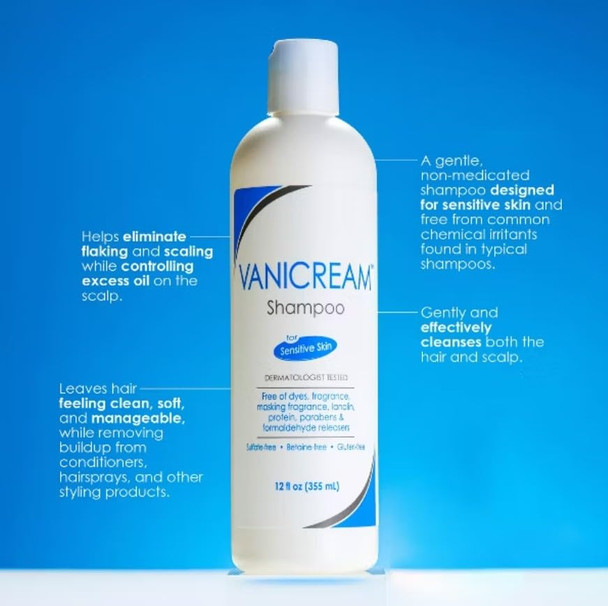 Vanicream Shampoo 12.0 fl oz Pack of 1