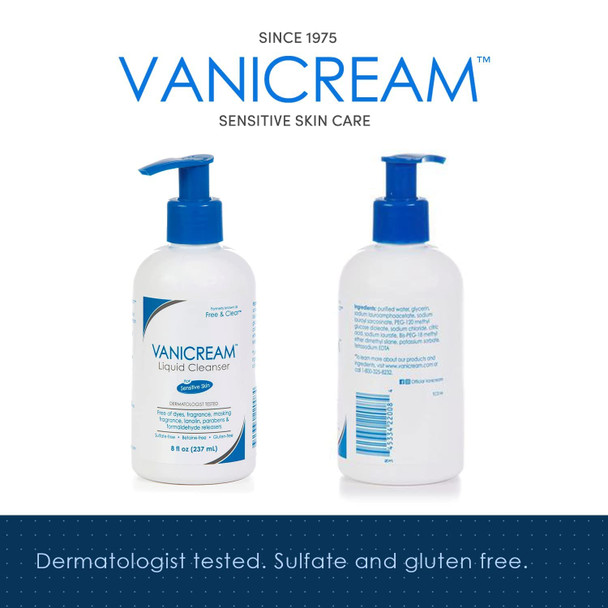 Vanicream Liquid Cleanser 8 oz.