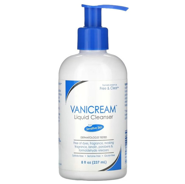 Vanicream Liquid Cleanser, 8 Oz