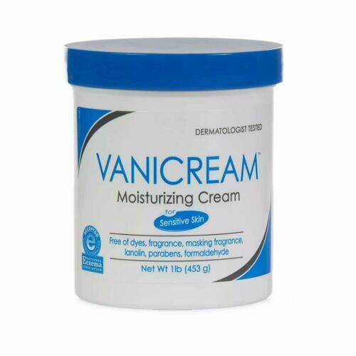 Vanicream Moisturizing Skin Cream For Sensitive Skin Non-Comedogenic 16 Ounce