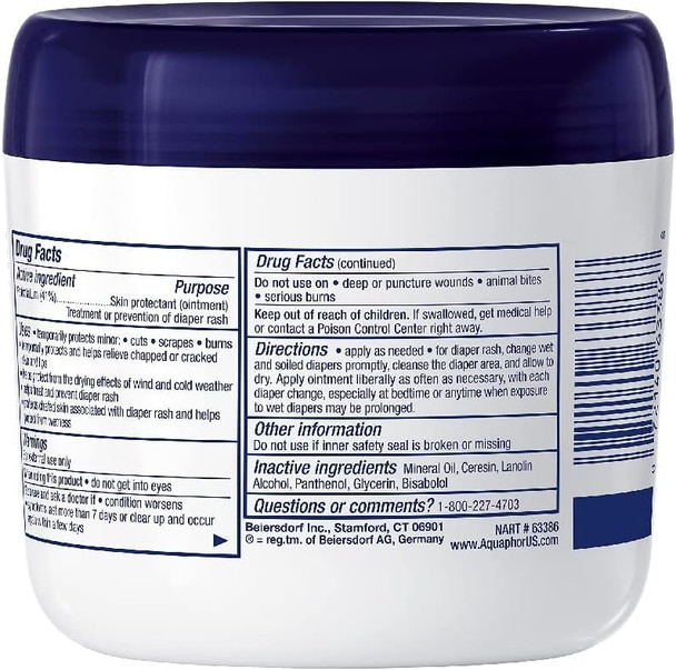 Aquaphor Baby Healing Ointment, Advanced Therapy, 14 Ounces (396 g)