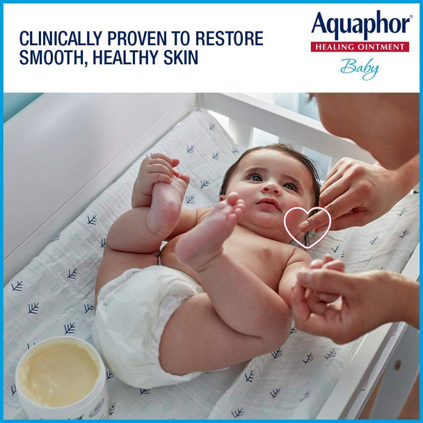 Aquaphor Baby Healing Ointment by Eucerin for Kids - 3 oz Ointment