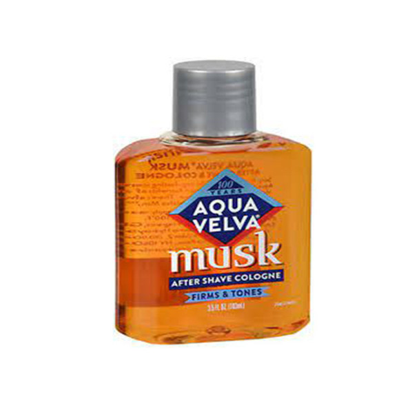 Aqua Velva Musk After Shave Cologne Soothe Cool Refresh Nourishing Skin 3.5oz