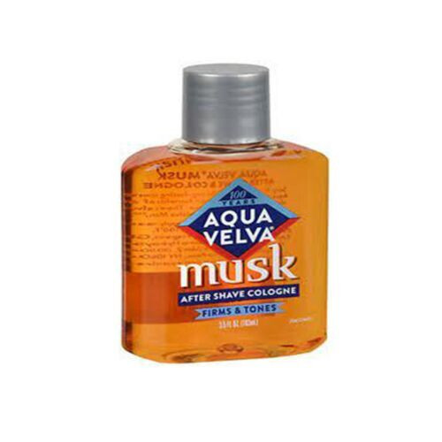 Aqua Velva Musk After Shave Cologne Soothe Cool Refresh Nourishing Skin 3.5oz