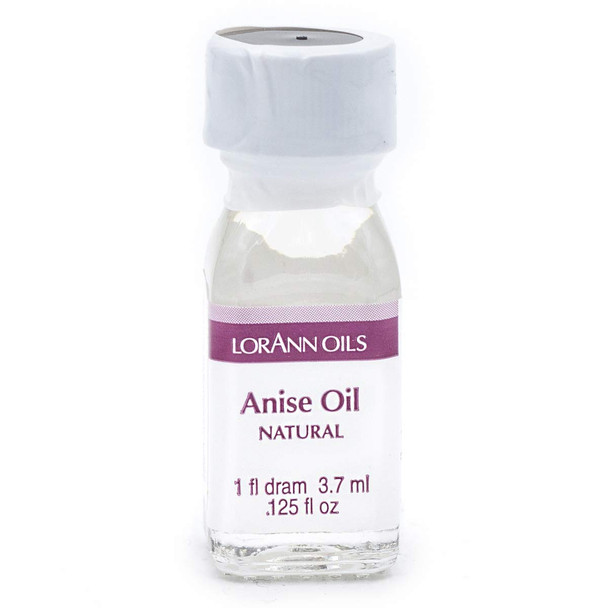 LorAnn Anise Oil SS, Natural Flavor, 1 dram bottle (.0125 fl oz - 3.7ml - 1 teaspoon)