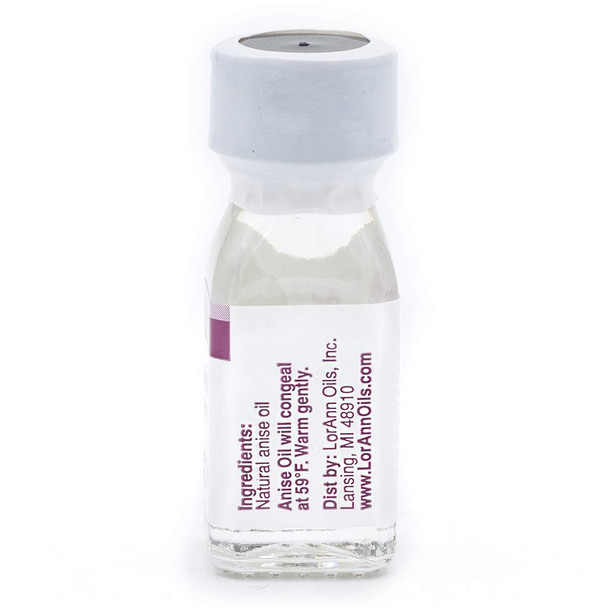 LorAnn Anise Oil SS, Natural Flavor, 1 dram bottle (.0125 fl oz - 3.7ml - 1 teaspoon)