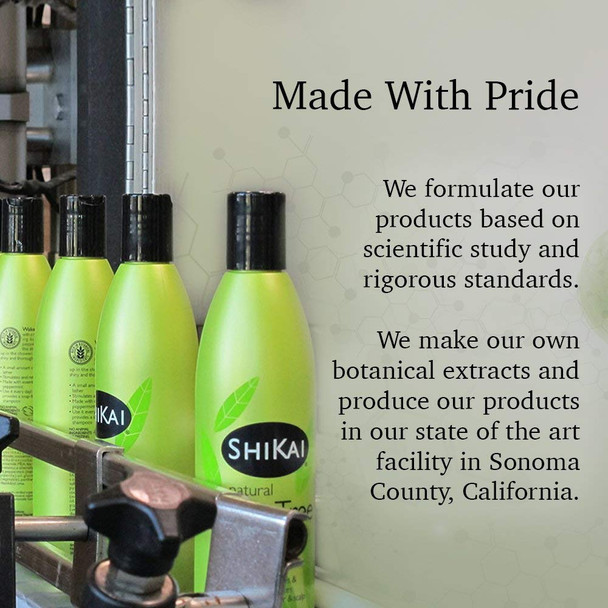 ShiKai Moisturizing Shower Body Gel, Sandalwood - 12 Oz