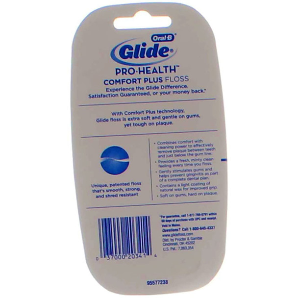 Glide Floss Cmfrt+ 2ct Mn Size 80m