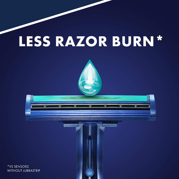 Gillette Sensor2 Plus Men's Disposable Razors, 10Count